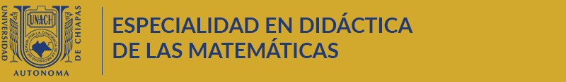 Especialidad en Didáctica de las Matemáticas